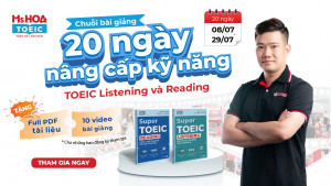 [FULL VIDEO + EBOOK] 20 ngày Chinh Phục TOEIC Listening & Reading